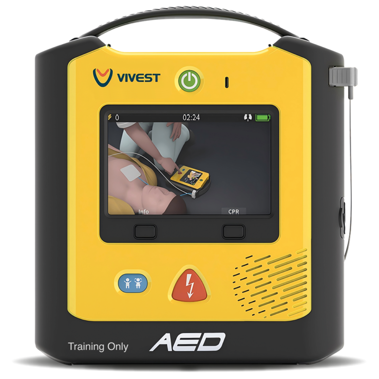 ViVest A3 Trainer, gelbes Trainingsgerät mit Kennzeichnung Training Only
